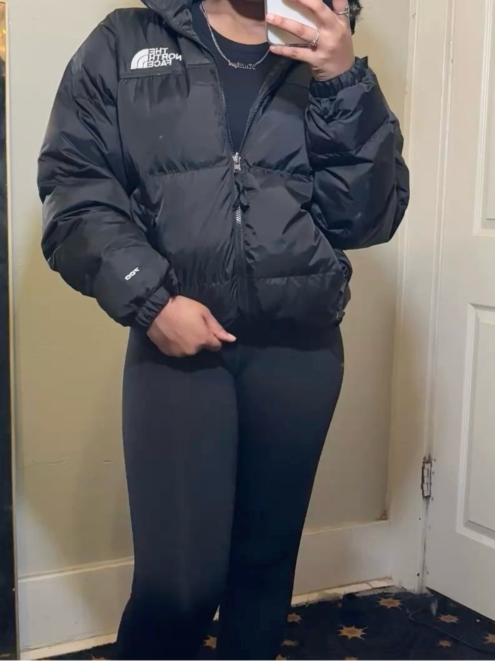 The North Face Black Women's Short Puffer Jacket